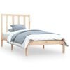 vidaXL Giroletto in Legno Massello di Pino 90x190 cm Single