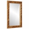 vidaXL Specchio Marrone 70 x 50 x 3 cm Vetro
