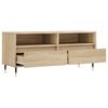 vidaXL Mobile TV Rovere Sonoma 100x34,5x44,5 cm in Legno Multistrato