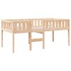 vidaXL Letto per Bambini senza Materasso 80x200 cm Legno Massello Pino