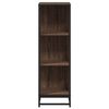 vidaXL Libreria Rovere Marrone 33,5x33x107,5 cm in Legno Multistrato