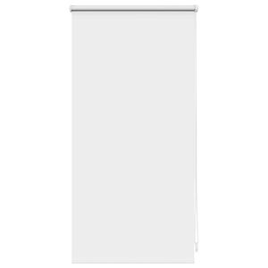 vidaXL Tenda a rullo oscurante 44,4x100 cm Tessuto Larghezza 40 cm Bianco