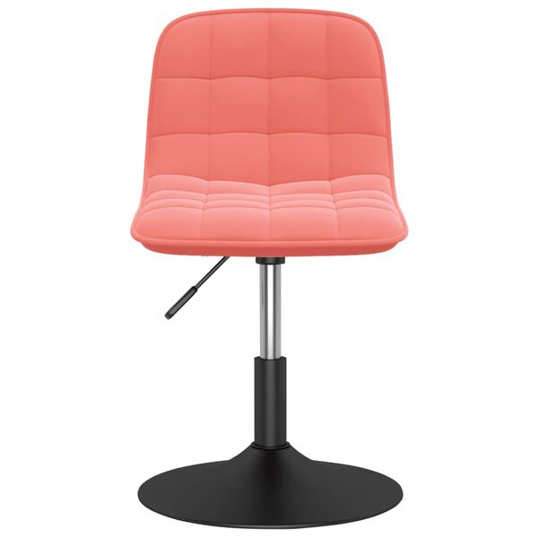 vidaXL Sedie da Pranzo Girevoli 2 pz Rosa in Velluto