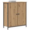 vidaXL Credenza rovere artigianale 70 x 30 x 80 cm Legno multistrato