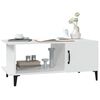 vidaXL Tavolino da Salotto Bianco 90x50x40 cm in Legno Multistrato