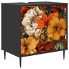 vidaXL Mobile da Bagno GENNEP Rovere Nero 60 x 40 x 61 cm