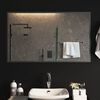 vidaXL Specchio da Bagno con Luci LED 60x100 cm