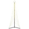 vidaXL Albero di Natale a LED 525 LED Bianco Caldo 302 cm