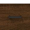 vidaXL Comodini 2 pz Rovere Marrone 40x35x47,5 cm in Legno Multistrato
