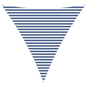 vidaXL Vela da ombra solare Blu e Bianco 4 x 4 x 4 m