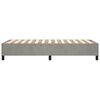 vidaXL Struttura Letto a Rete a Molle Grigio Chiaro 80x200 cm Velluto