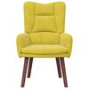 vidaXL poltrona Giallo 63 x 67 x 94 cm Velluto