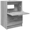 vidaXL Mobile Lavabo Grigio Sonoma 40x37x59 cm in Truciolare