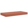 vidaXL Scaffale da parete 2 pcs Rosso 50 x 23 x 4 cm Legno multistrato