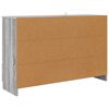 vidaXL Credenza Grigio Sonoma 100 x 30 x 65,6 Legno multistrato