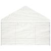 vidaXL Gazebo con Tetto Bianco 6,69x4,08x3,22 m in Polietilene
