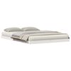 vidaXL Struttura letto a pavimento Bianco 160 x 220 cm Pino massello