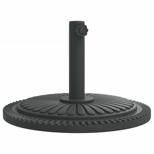 vidaXL Base per Ombrellone per Pali &Oslash;38/48 mm 12 kg Rotonda
