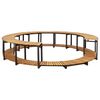 vidaXL Bordo per Spa 273x53 cm in Legno Massello d'Acacia
