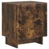 vidaXL Armadio da Notte Rovere Fumo 43 x 34,5 x 50 cm