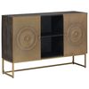 vidaXL Credenza Ottone 105 x 30 x 70 cm