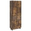vidaXL Set di armadi 2 pcs Rovere Fumo 66 x 34,5 x 90 cm