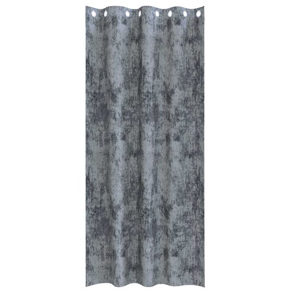 vidaXL Tende in Velluto 2 pcs Grigio Argento 225 x 140 cm Velluto
