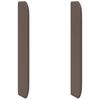 vidaXL Orecchia della Testata Marrone PVC