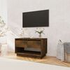 vidaXL Mobile TV Rovere Fumo 70x41x44 cm in Truciolato