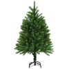 vidaXL Albero di Natale con 150 LED con supporto Verde 120 cm PE