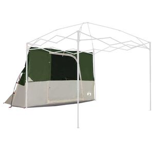 vidaXL Tenda interna con tetto Verde 280 x 220 x 176 cm taffet&agrave;