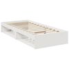 vidaXL Dormeuse senza Materasso Bianca 90x200 cm Legno Massello Pino