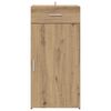 vidaXL Credenza rovere artigianale 42,5 x 40 x 93 cm Legno multistrato