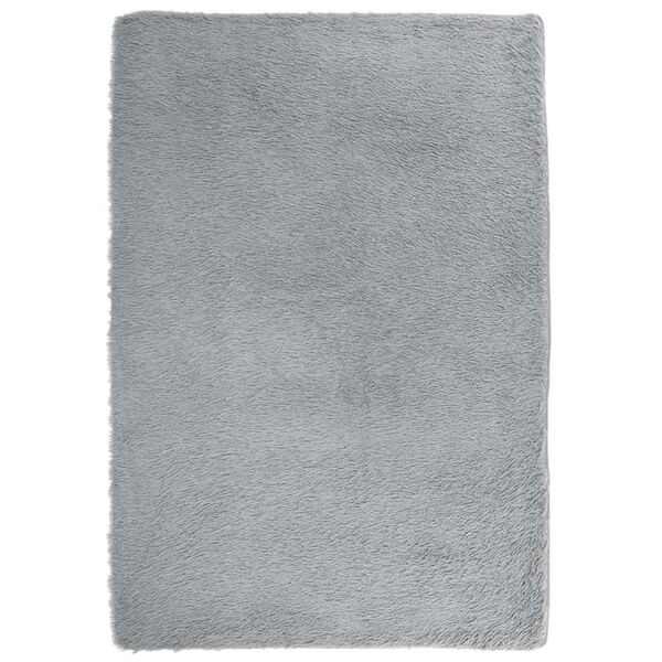 vidaXL Tappeto Shaggy a Pelo Lungo NAVARRA Grigio Chiaro 120x170 cm