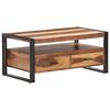 vidaXL Tavolino da Salotto 100x55x45 cm in Legno Massello di Acacia
