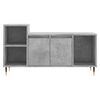 vidaXL Mobile per TV Grigio Cemento 100x35x55 cm Legno Multistrato