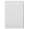 vidaXL Mobile per Lavatrice Bianco 68,5x64,5x88 cm in PVC