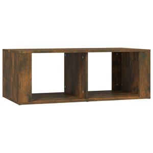 vidaXL Tavolino da Salotto Rovere Fumo 100x50x36 cm Legno Multistrato