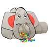 vidaXL Tenda da Gioco per Bambini Elefante Grigio 174x86x101 cm
