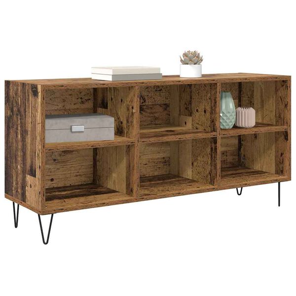 vidaXL Mobile TV Legno vecchio 103,5 x 30 x 50 cm Legno multistrato