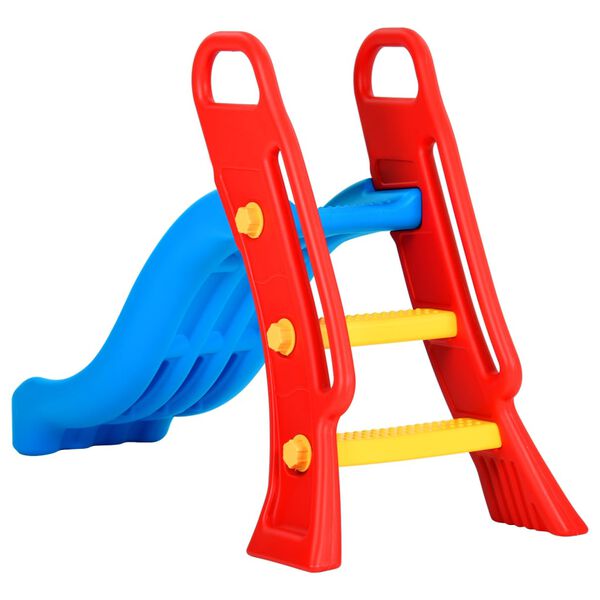 vidaXL Scivolo per Bambini Pieghevole 135 cm Multicolore