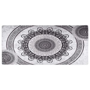 vidaXL Tappeto Lavabile 80x300 cm Multicolore Antiscivolo