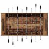 vidaXL Tavolo da Foosball Legno vecchio 125 x 60,5 x 80 cm
