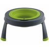 Popware Mangiatoia Singola Rialzata per Animali Piccola Verde 306946