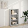 vidaXL Libreria Grigio Sonoma 60x24x109 cm in Truciolato