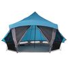 vidaXL Tenda Tipi Familiare con tetto Blu e Grigio 508 x 470 x 300 cm