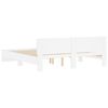 vidaXL Giroletto con Testiera Bianco 180x200 cm