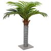 vidaXL Palma Artificiale 6 Foglie 100 cm Verde
