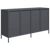 vidaXL Credenza Antracite 135x39x73,5 cm in Acciaio Laminato a Freddo