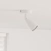 vidaXL Faretto da soffitto Bianco 25.5 x 8 x 16 cm Metallo